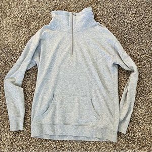 VS pink quarter zip sweatshirt